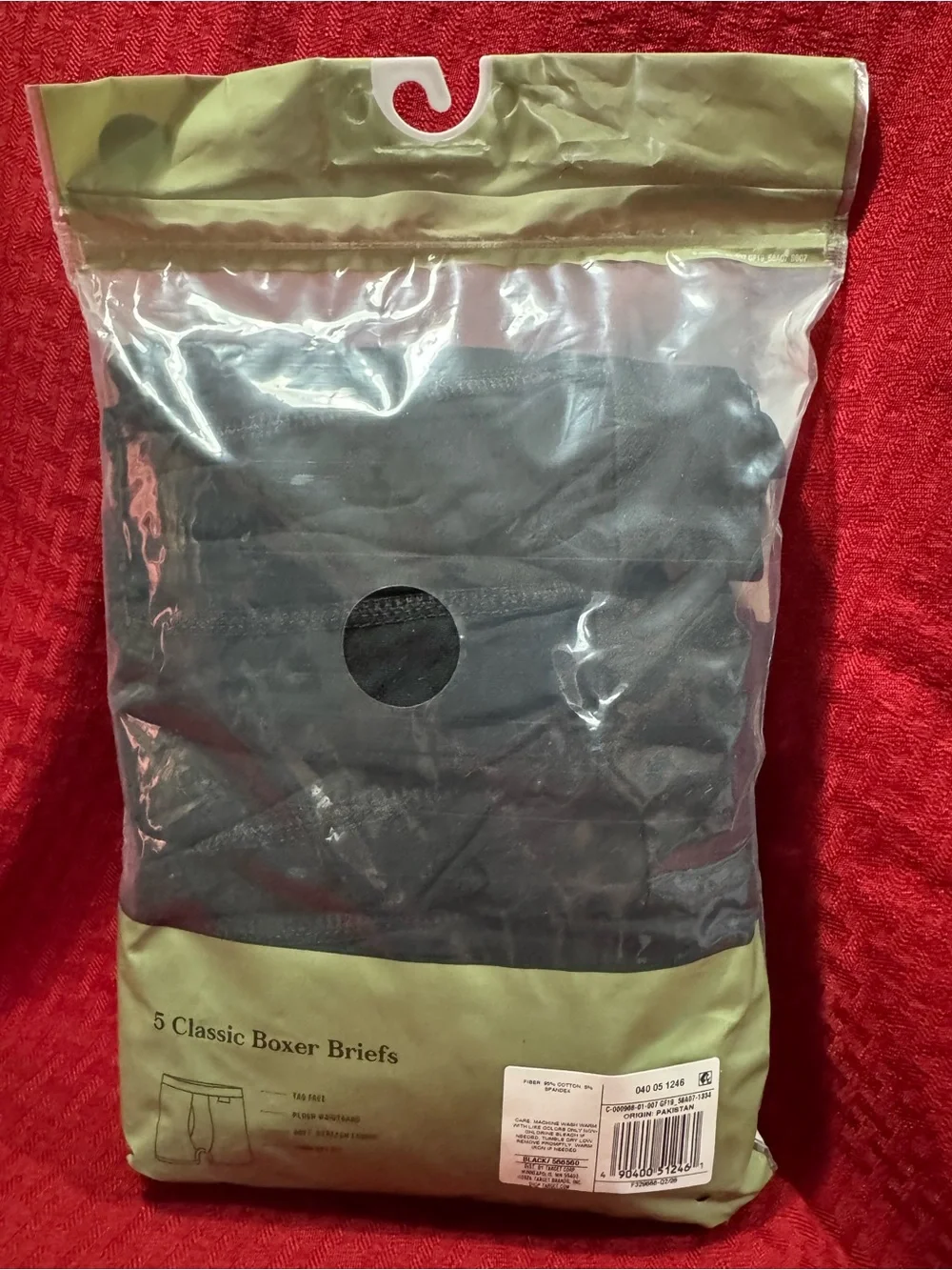 Goodfellow & Co Black Boxer Briefs - 5 Pack